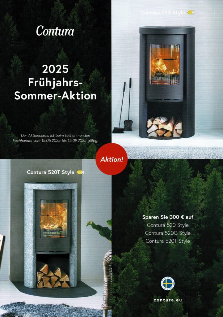 Contura Frühjahrs-Sommer-Aktion