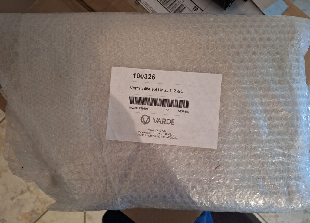 Vermiculitesatz für Varde Kaminofen