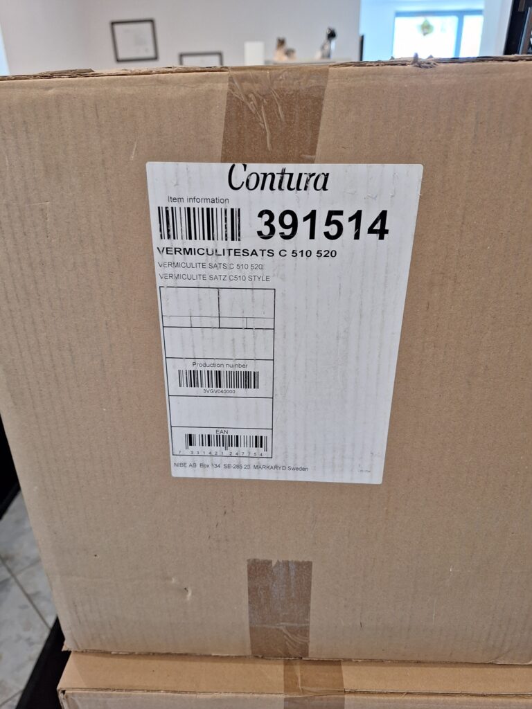 Contura Vermiculitesatz für 500 Style ( neue Modelle)