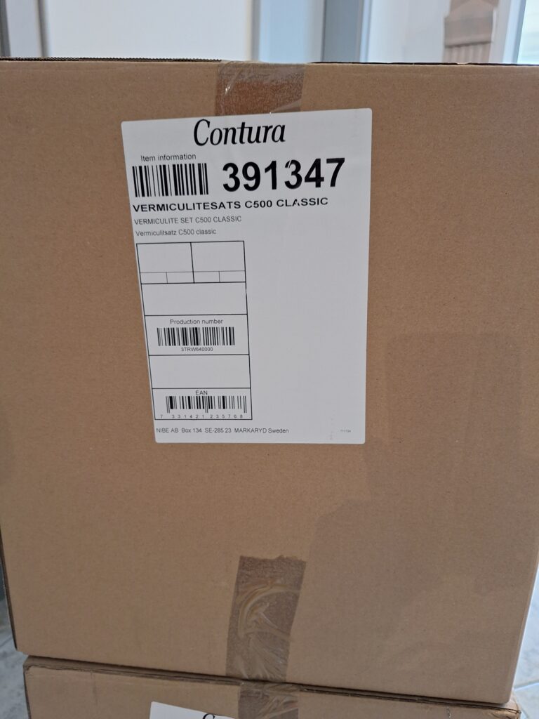 Contura Vermiculitesatz für C 500 Classic ( altes Modell)